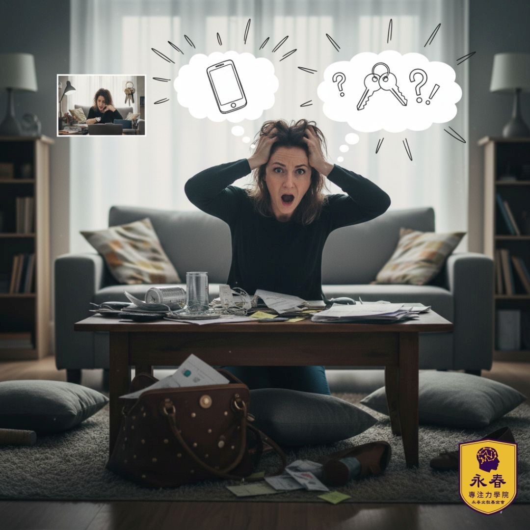 迷失的日常：為什麼我們總在找手機和鑰匙？