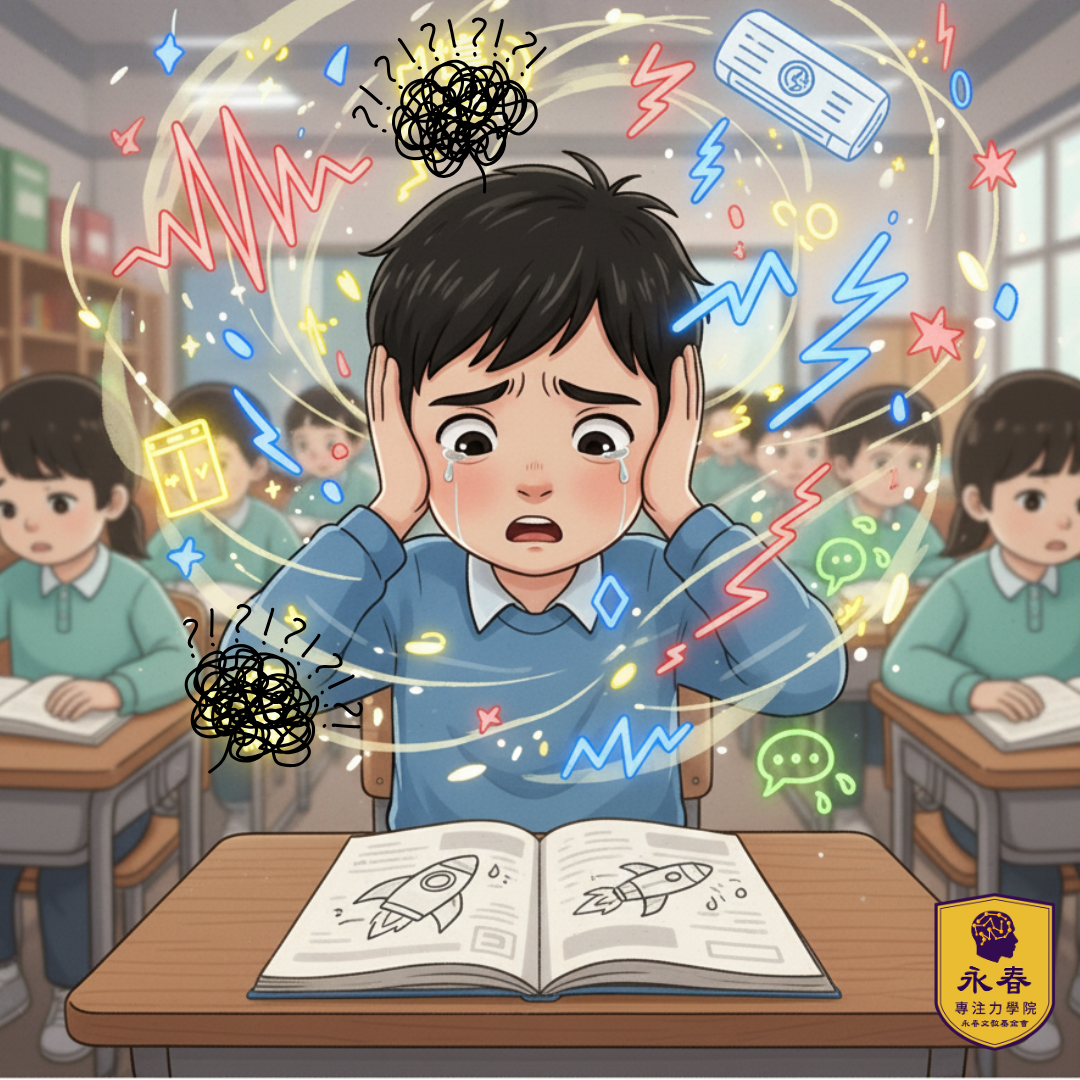 孩子的高度敏感 vs. 環境的「感官海嘯」